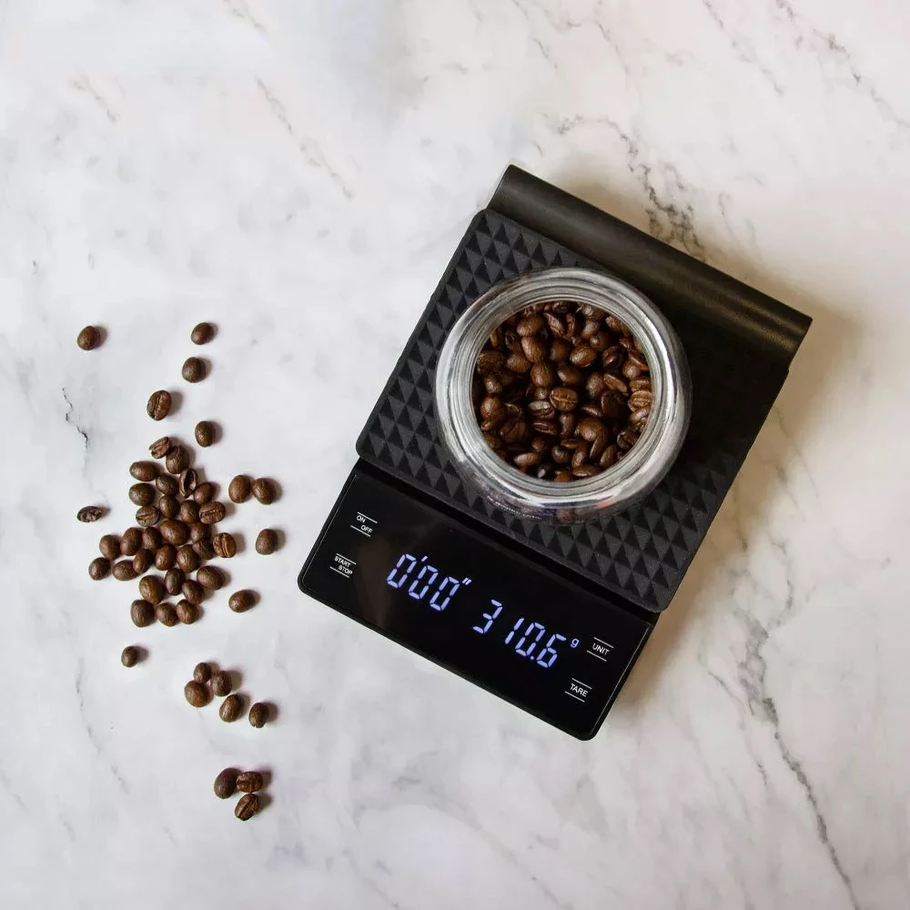 

Кухонные весы с умным цифровым электронным таймером, портативные бытовые весы для кофе