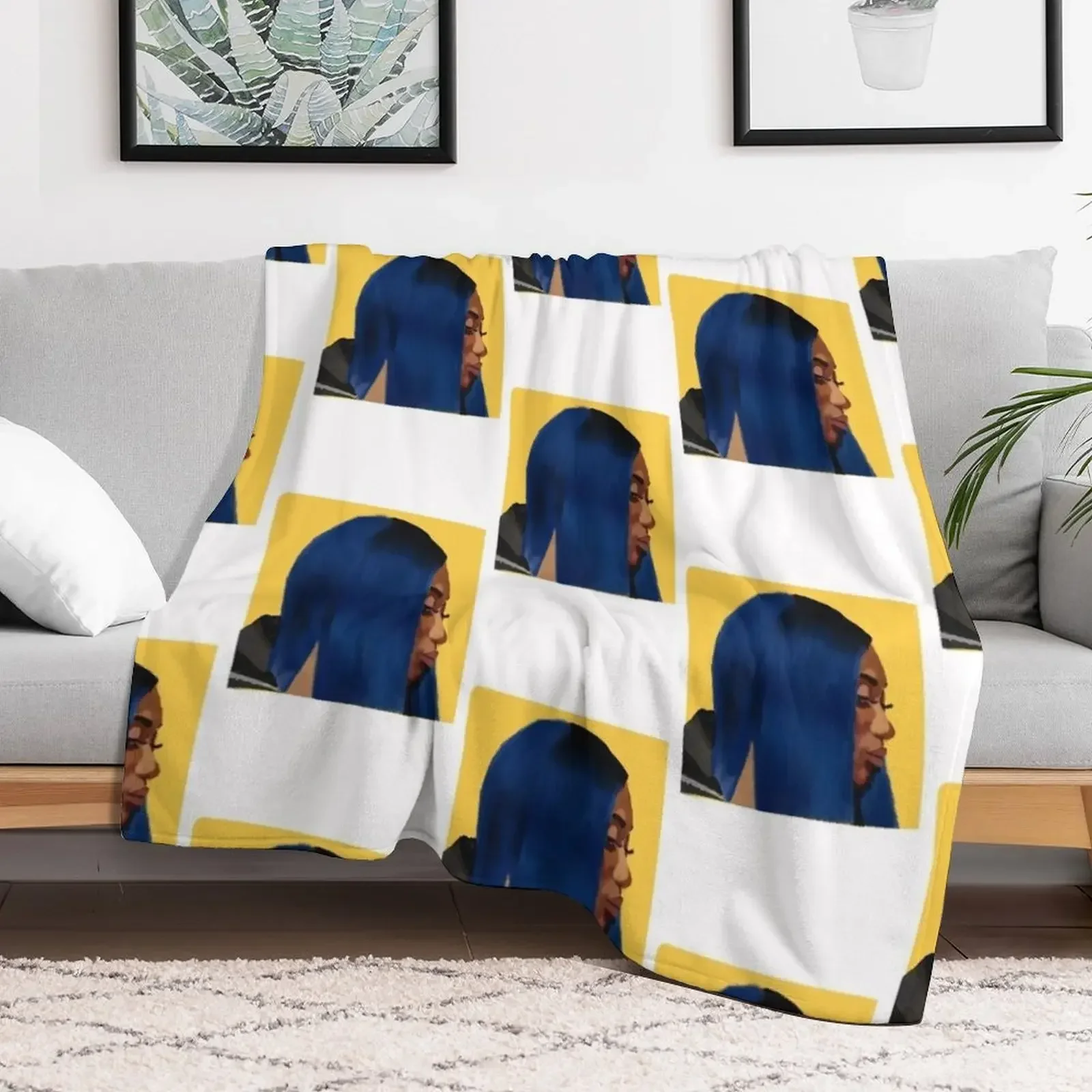 Новое одеяло Aya Nakamura Danioko French Pop Singer детское для дивана летнее постельное белье