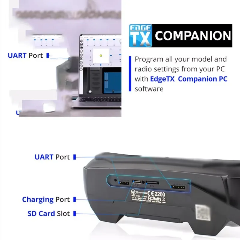 Фото RadioMaster TX16S MKII V4.0 16CH 2.4G Подвески Холла Передатчик Дистанционное Управление ELRS 4в1 Поддержка EDGETX OPENTX для RC Drone №5