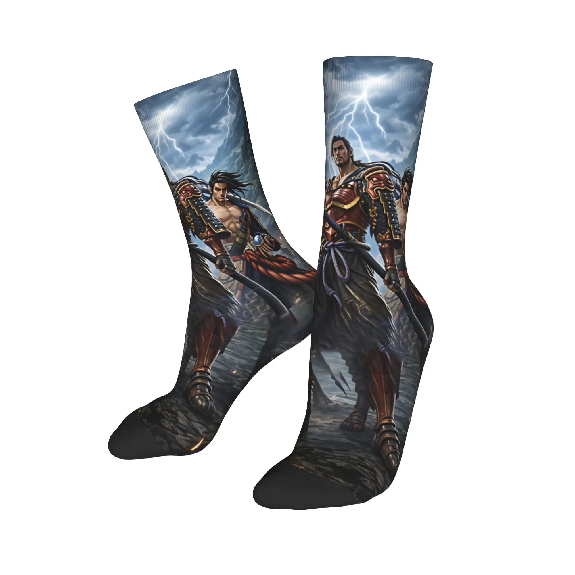 Фото Носки Soulcalibur: Дышащие, противоскользящие, современные, для мужчин, для весеннего альпинизма №3