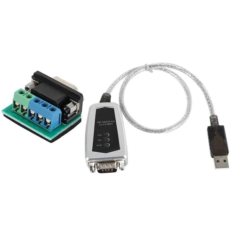 

USB To RS485 RS422 Serial Converter Adapter Cable FTDI Chip For Windows 10 8 7,XP And Mac
