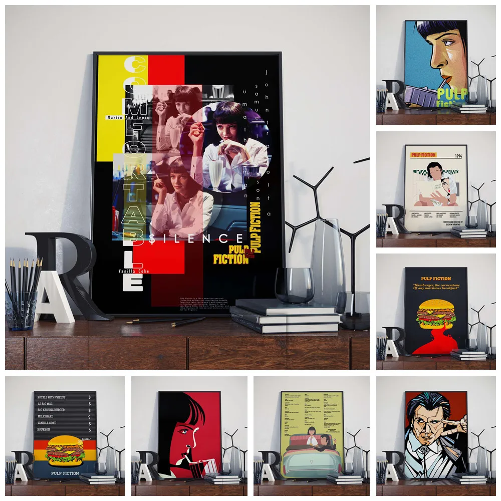 Фильмы фигурки альбом целлюлозно-фантастический металлический плакат Mia