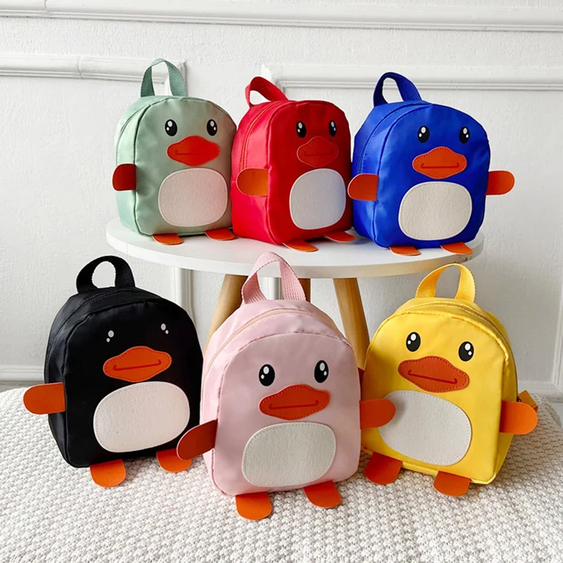 

Cartoon Toddler Backpack Korean Cute Green Penguin School Bags for Girls Boys Storage Backpack Kindergarten Baby Small Schoolbag