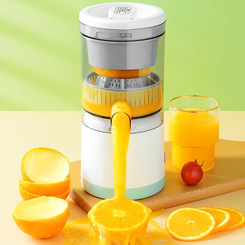

45W Wireless Slow Juicer Electric Juicers Orange Lemon Juicer USB Fruit Extractor Portable Squeezer Pressure Juicing Cup 7.4V