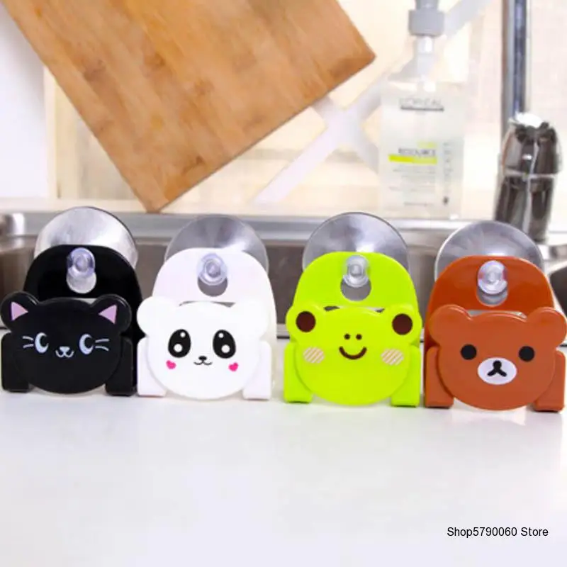 

Sucking Disc Sponge Rag Storage Rack Bathroom Supplies Sundries Racks Kitchen Accessories Sink Storage Holders