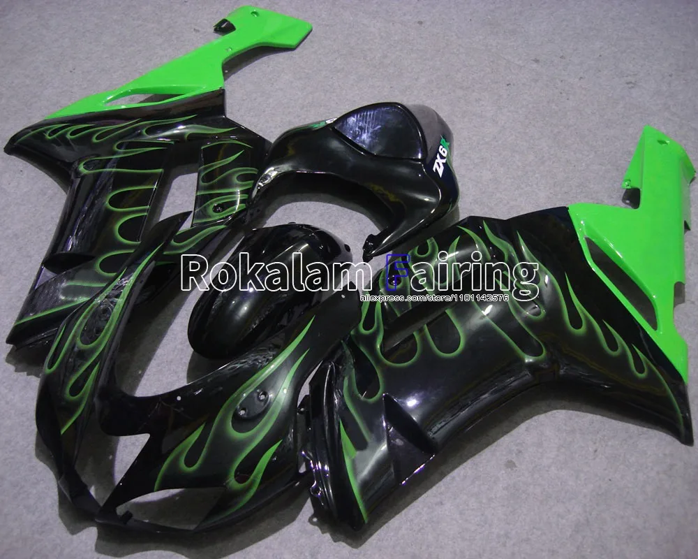 

Обтекатели ZX6R (литьё под давлением) для Kawasaki ZX 6R 07 08