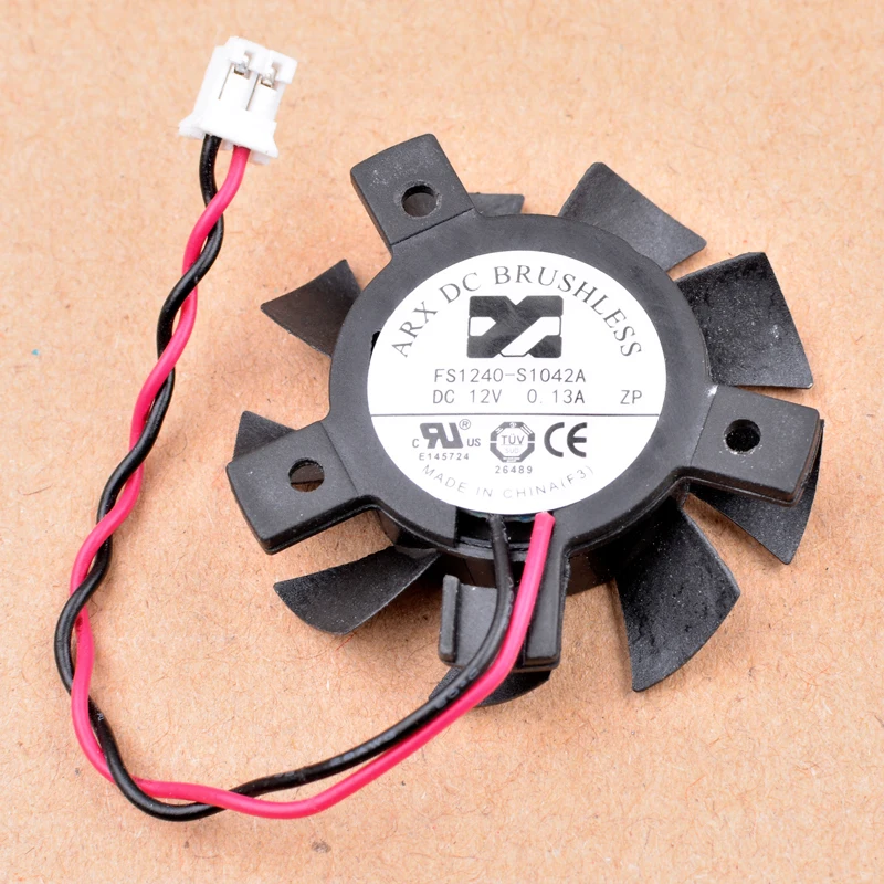 

Free shipping 100% easy to use fs1240-s1042a 12V 0.13a diameter 36mm hole spacing 26mm industrial control router cooling fan