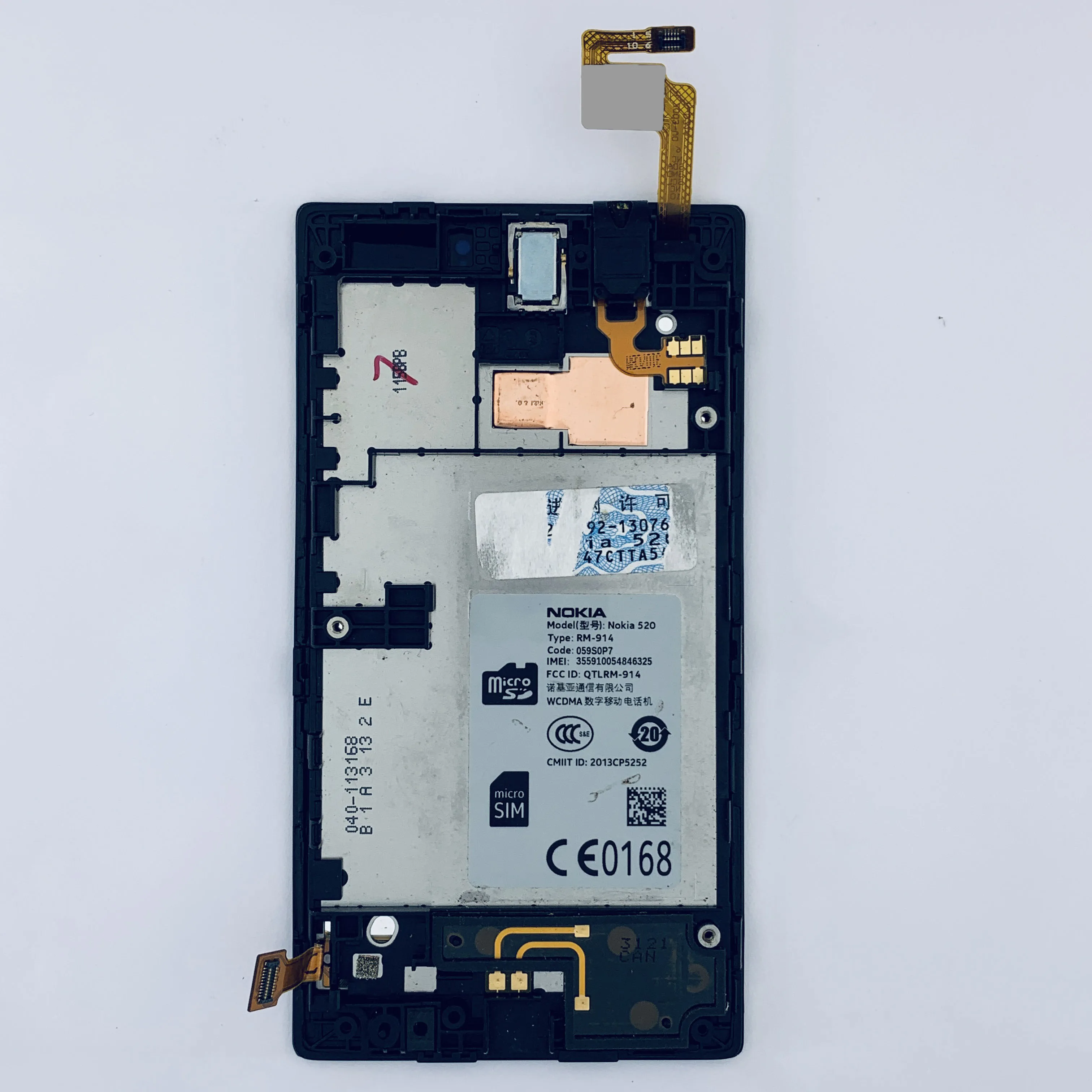 

For Nokia Lumia 520 RM-914 LCD Display Touch Screen Digitizer Assembly Frame Replacement Parts