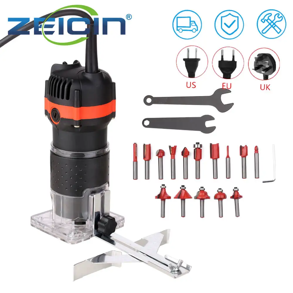 

Ручной триммер для дерева, электрические деревообрабатывающие станки, легкое управление, 220 В, ручной триммер, инструменты с фрезами