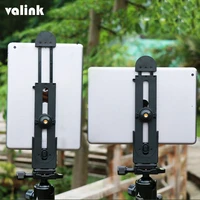 universal plastic tablet phone stand holder clip tripod adjustable clamp bracket for mobile phones ipro tablets ipad 12 9 inch