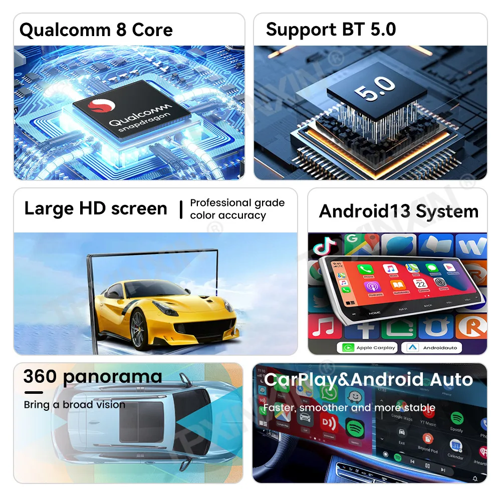 Автомобильная магнитола Qualcomm с вертикальным экраном 15 6 дюйма Android 13 для Chevrolet