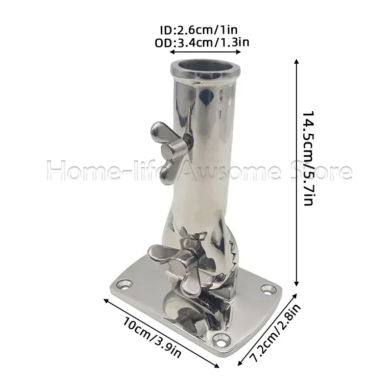 

Регулируемый флагшток из нержавеющей стали 316