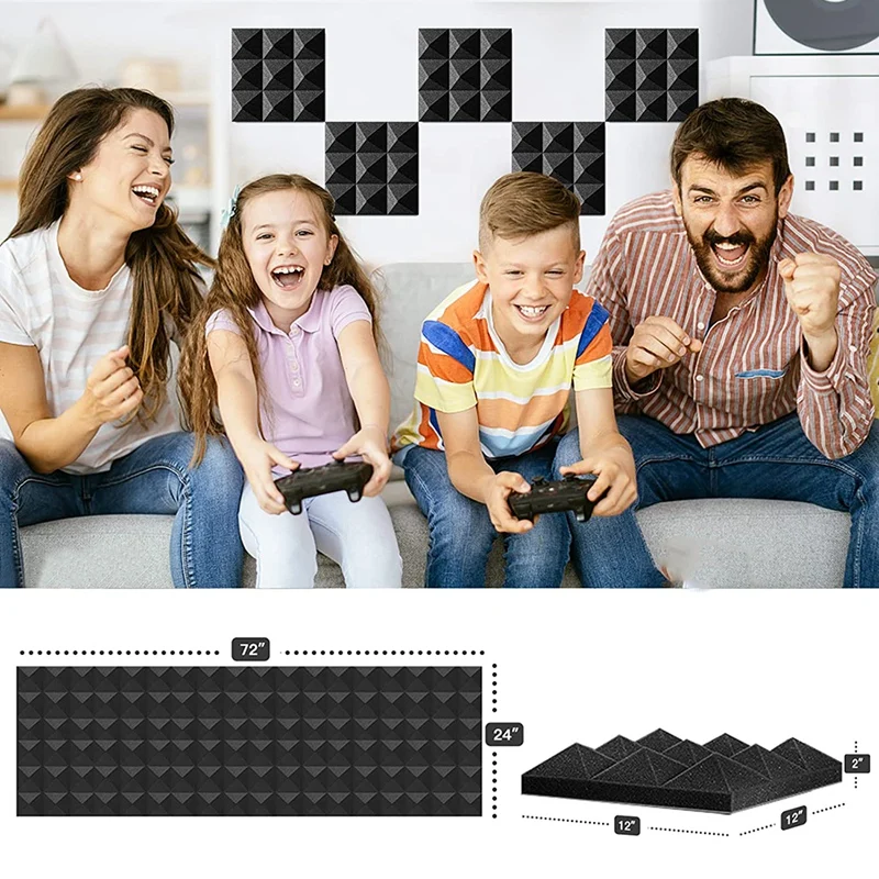 Доска из акустической пены самоклеящаяся звукостойкая пенопластовая доска