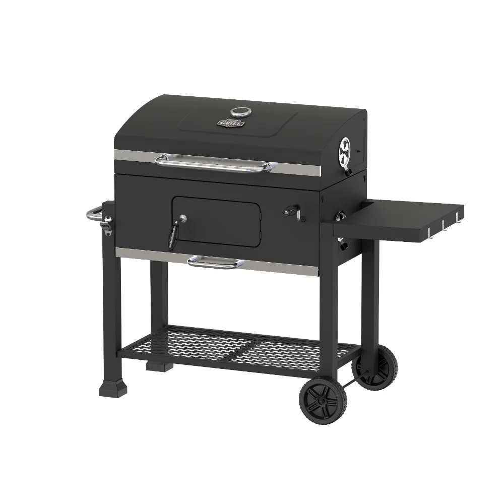 

Heavy Duty 32 Inch Charcoal Grill , Black Smokeless Grill