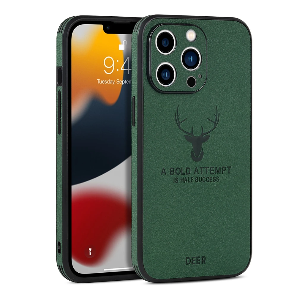 Роскошный чехол из искусственной кожи в стиле ретро для iPhone 13 11 12 Pro Max XR X XS 7 8 Plus с