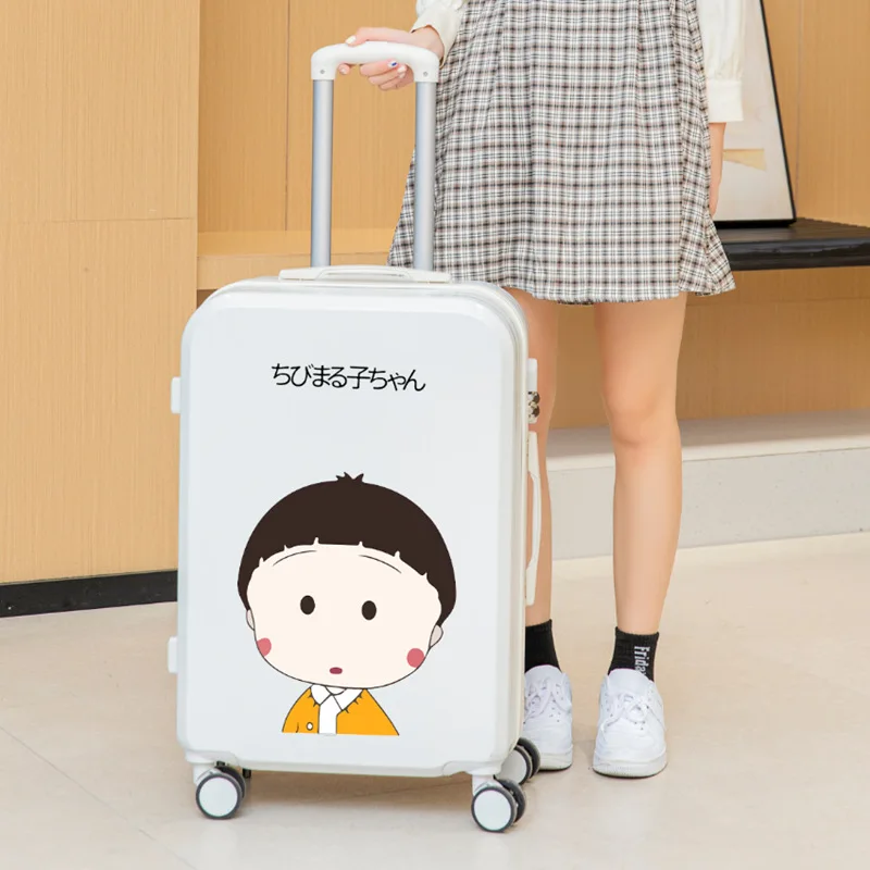 Fashion Trolley luggage pc Universal wheel travel suitcase 20/22/24/26 inch password box student carry on suitcase