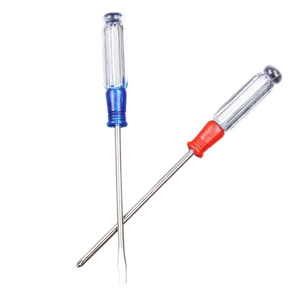 Набор шлицевых крестовых отверток 10 шт. магнитная Хрустальная ручка ремонт