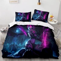 league of heroe all heroes bedding set single twin full queen king size set childrens kid bedroom duvetcover sets evelynn