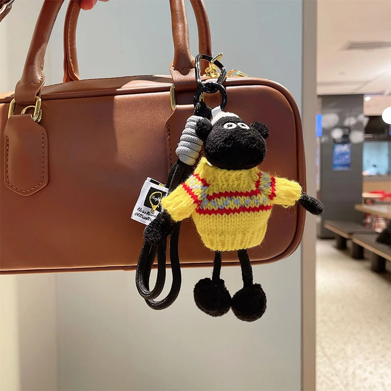 Модный свитер сумка из ягненка аксессуар модная нарядная кукла брелок кулон