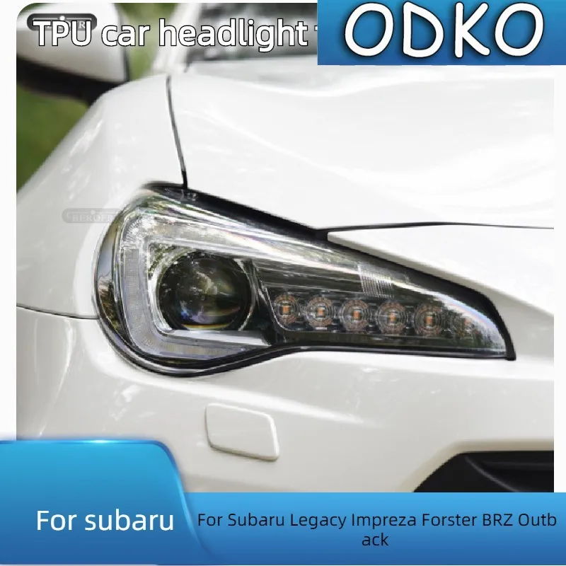 Для Subaru Legacy Impreza Forster BRZ Внешняя Автомобильная фара Защитная фронтальная пленка