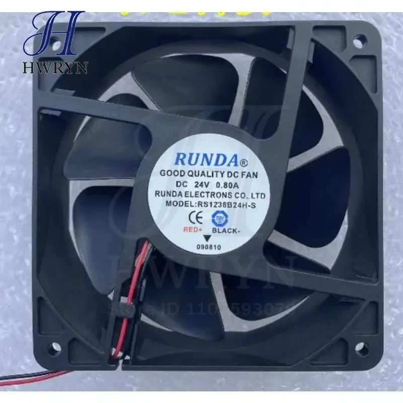 Вентилятор охлаждения для сварочного аппарата Runda RS1238B24H-S 12038 24V 0.80A, 120x120x38 мм (art.: 3920dcbcba2f7) - 3920dcbcba2f7