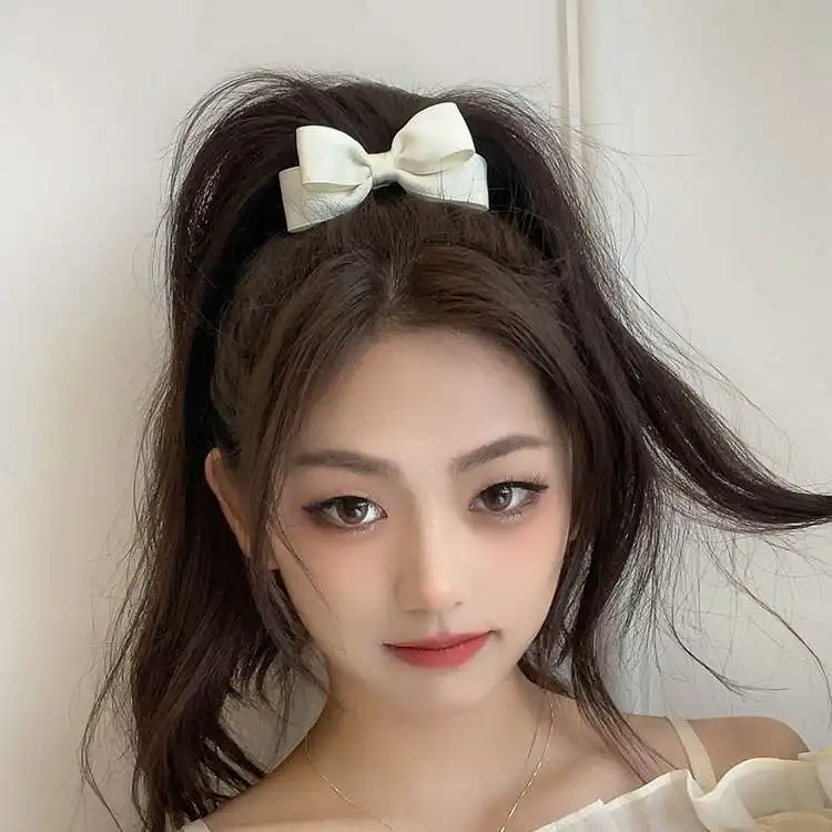 Женские эластичные резинки для волос с бантом