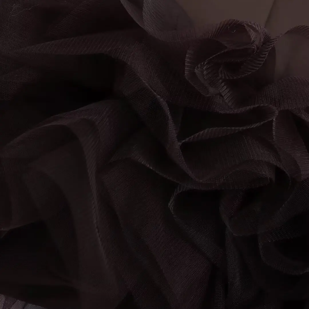 TRAFZA сексуальное коричневое кружевное платье женское новинка 2024 летнее и осеннее