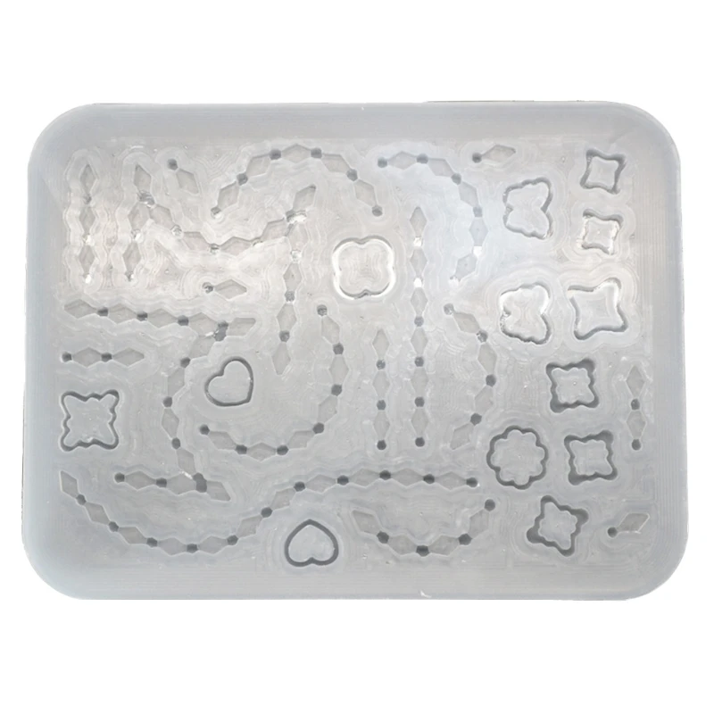 

Resin Filler Mold Hollow Epoxy Shaker Filling Silicone Mold for Quicksand Mold