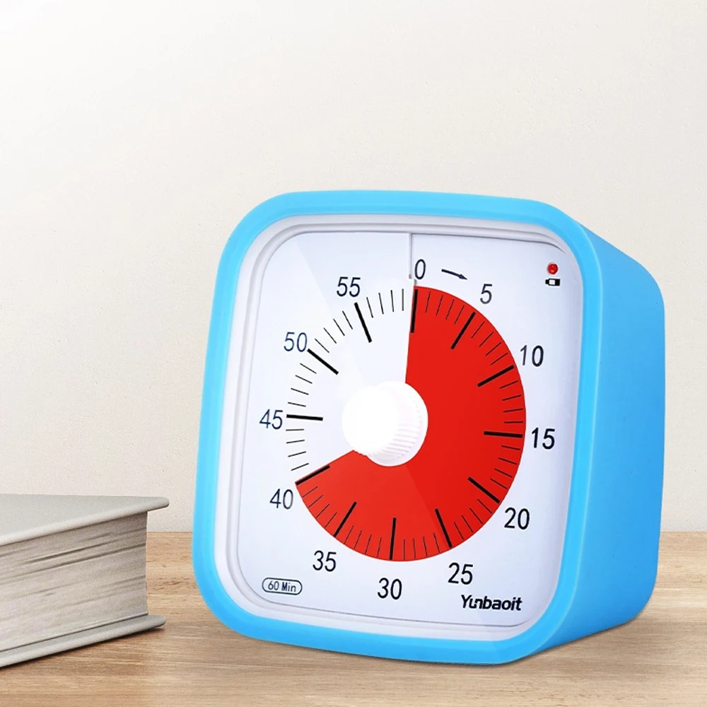 Цифровой Кухонный Таймер С Защитной Крышкой 60-минутное Зеркало Визуального