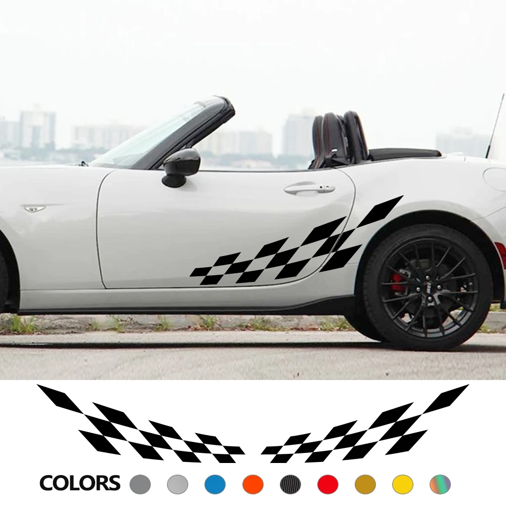 

Car Sticker For Mazda MX-5 MX5 Miata na nb nc nd Graphics Racing Sport Stripes Styling Decals Vinyl Film Cover Auto Accessories
