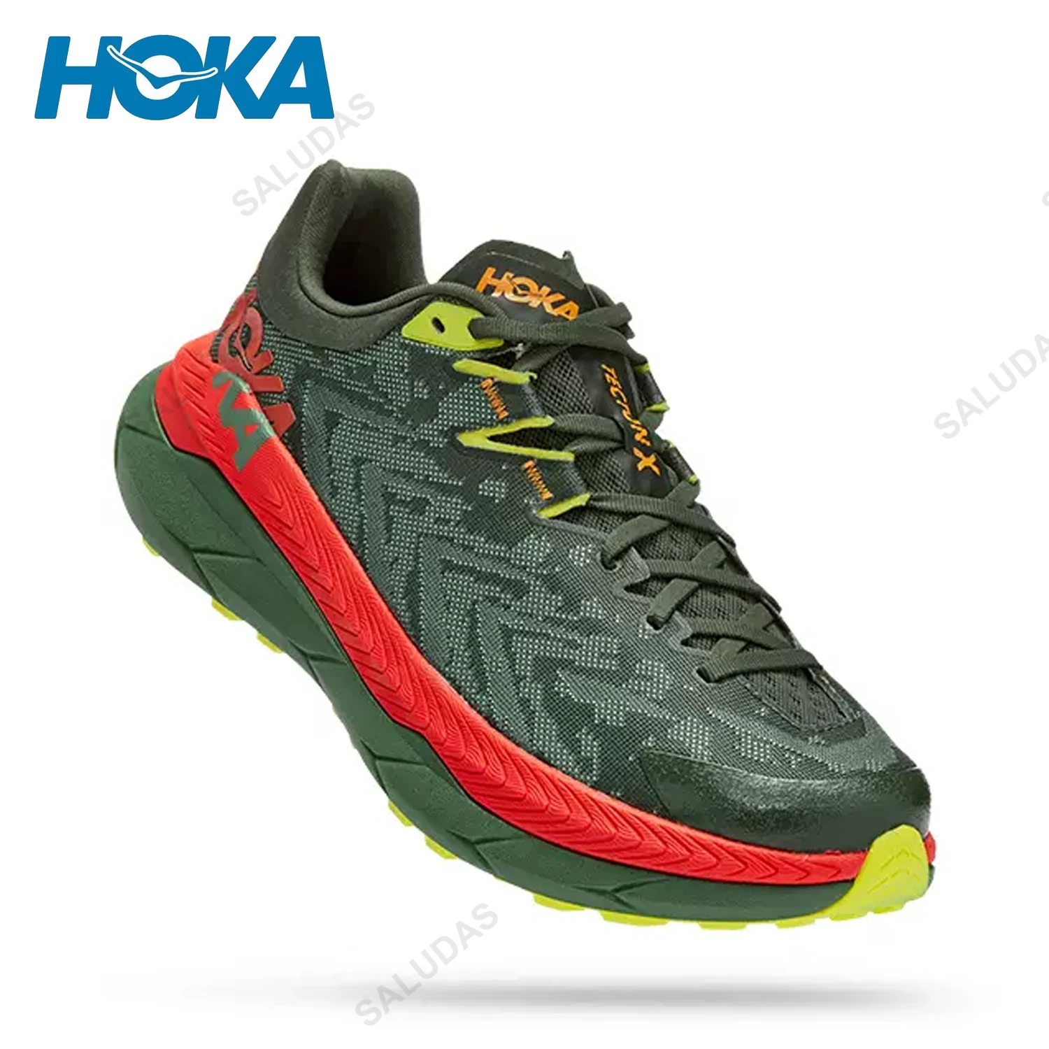 

HOKA Trail Running Shoes Men Tecton X Carbon Shock Absorbing Off-road Men Sports Shoes Outdoor Marathon Trekking Sneakers Male