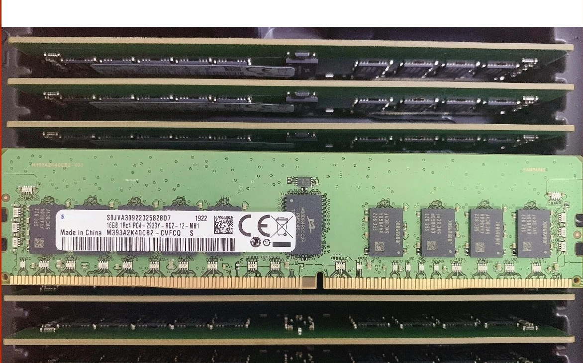 

RAM new 16G 1RX4 PC4-2933Y REG ECC M393A2K40CB2-CVF memory