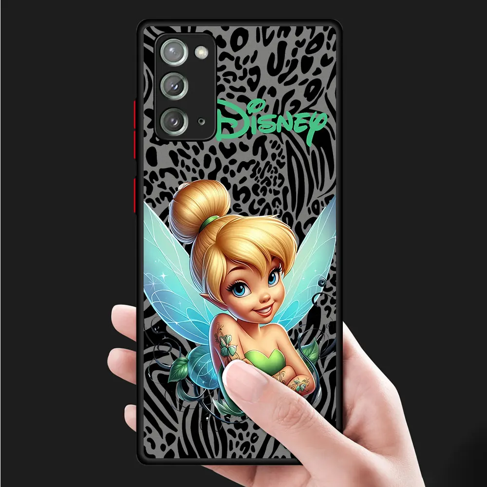 Чехол Disney Tinker Bell для Samsung Galaxy A51 A30 A50 A71 A05 A05s A21s A06 A30s A31 A52s 5G Note 20 10 9 8 4G Cover