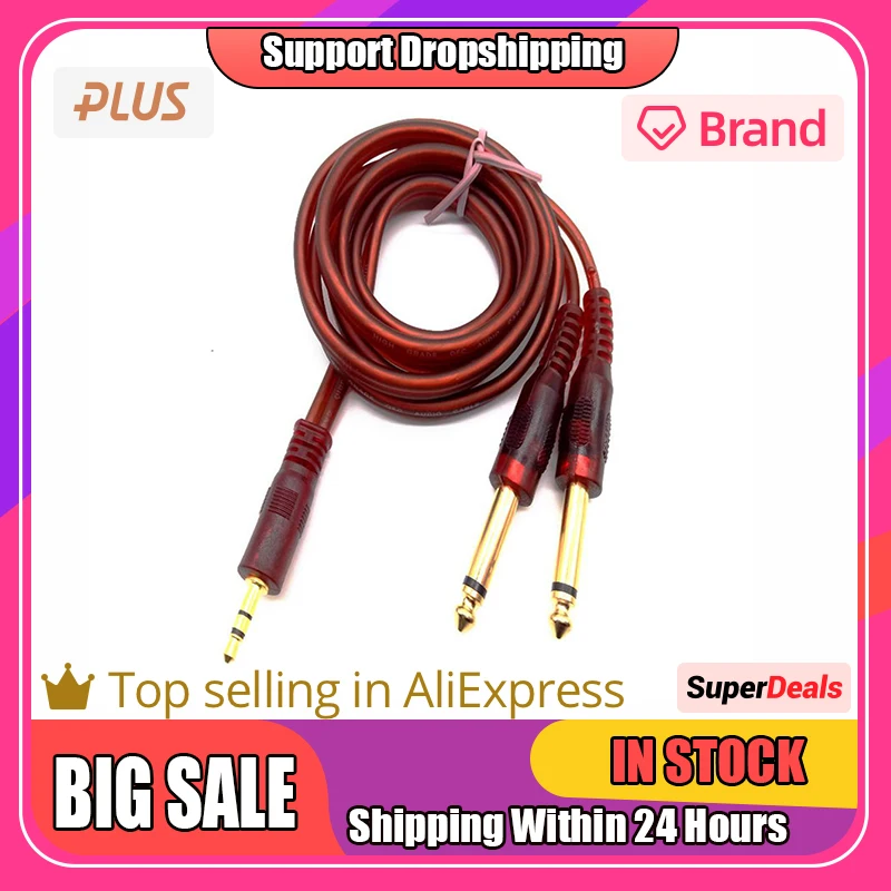 

1,5 м 3,5 мм до 6,35 мм штекер кабеля разъем аудио свинцовый миксер усилитель мощности провод шнур автомобильные аксессуары