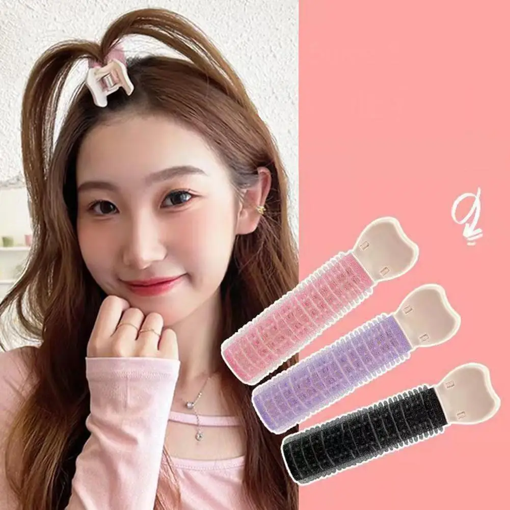 

Sdotter подушка для волос пушистая заколка натуральные пушистые кудрявые Пластиковые Волосы Стайлинг волос плойка челка заколка для волос пушистые заколки