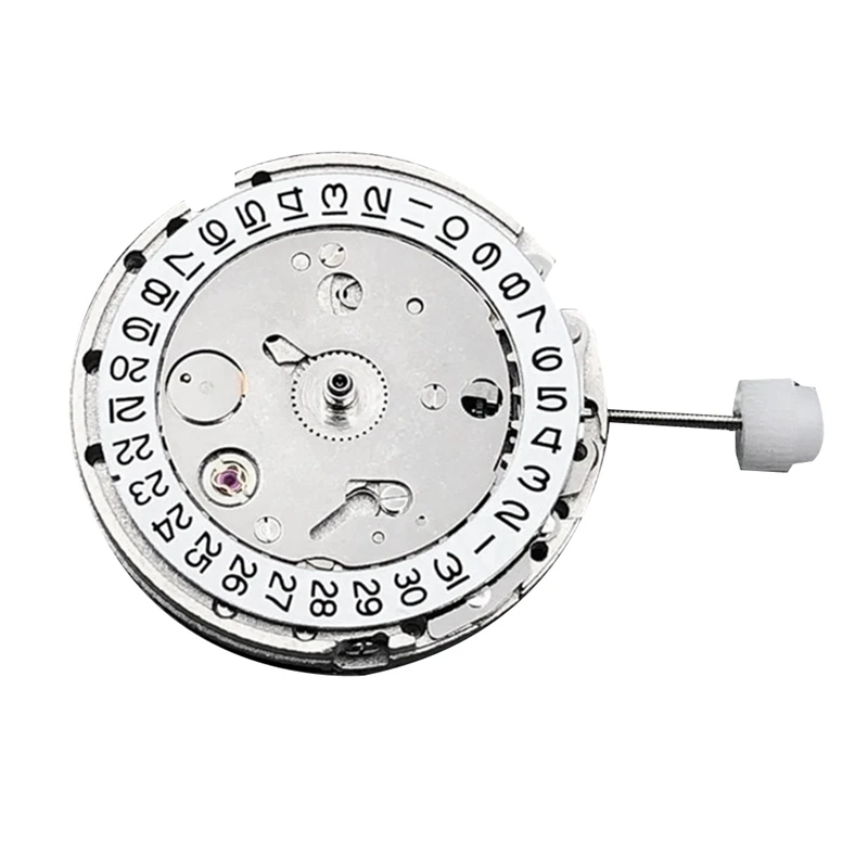 

Mechanical Automatic Movement White Calendar Date Substitute Miyota 8215 821A Movement