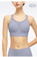 female brassiere wireless sports vest bras yoga running fitness dance pure color sleeveless vest breathable movement women bra