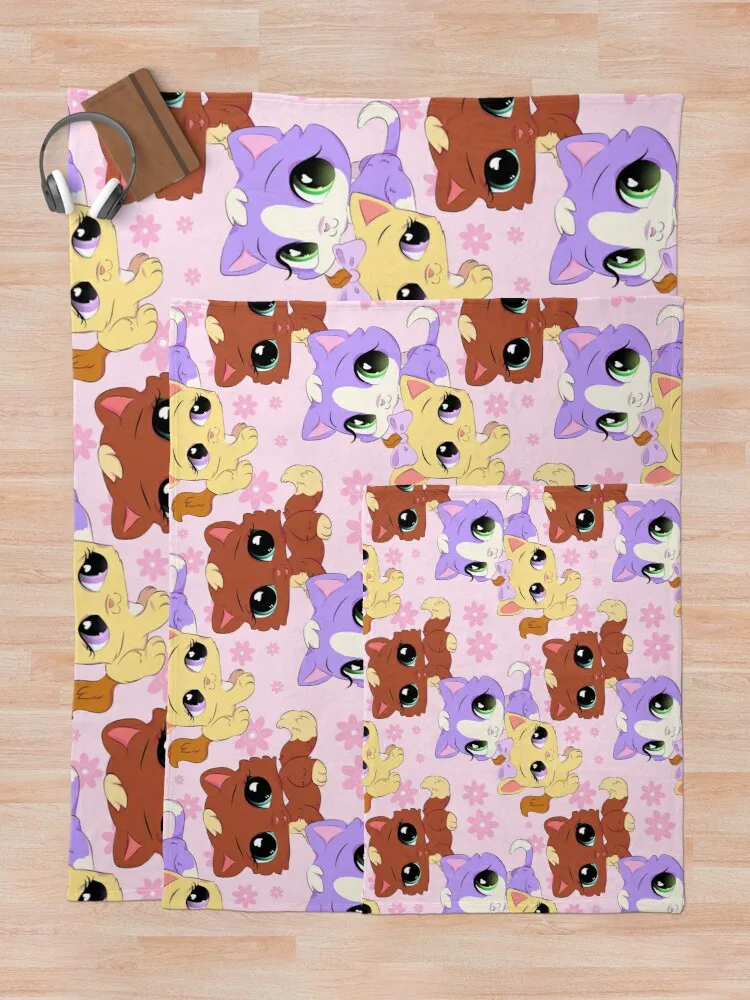 Одеяло для котят Lps одеяло малышей роскошное многофункциональное