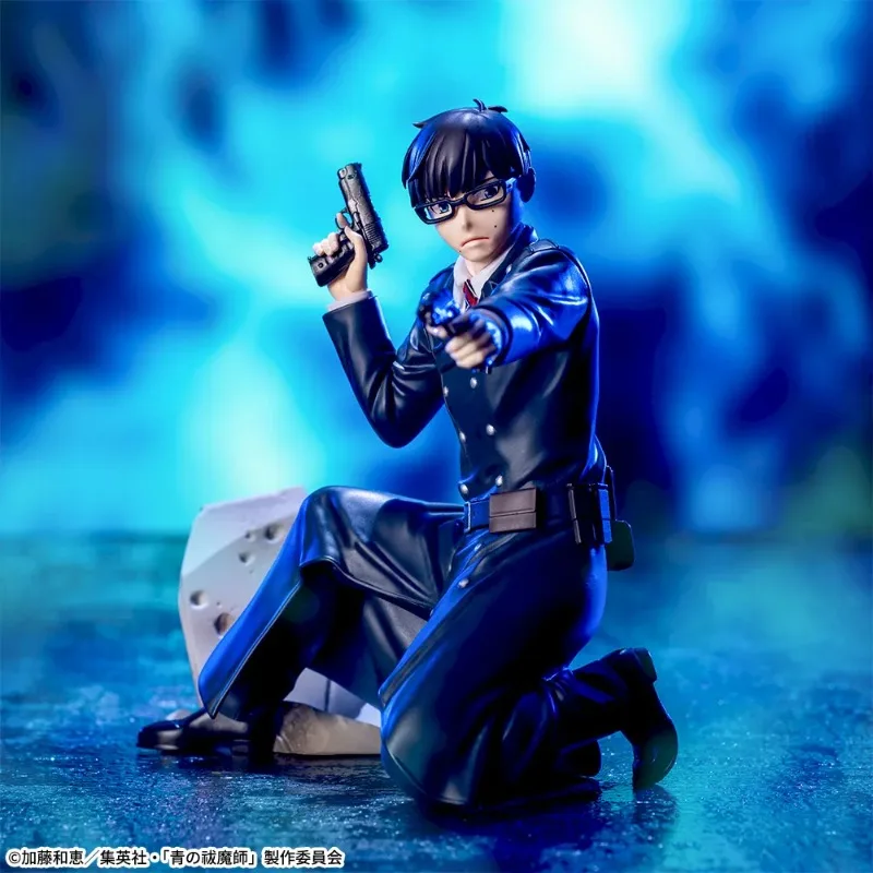 Фото Оригинальные фигурки SEGA Ao No Exorcist: Шимане Иллюминати, Хен Окумура, Рин Окумура, Юкио, Xross Link — аниме-фигурки, игрушки из ПВХ №3