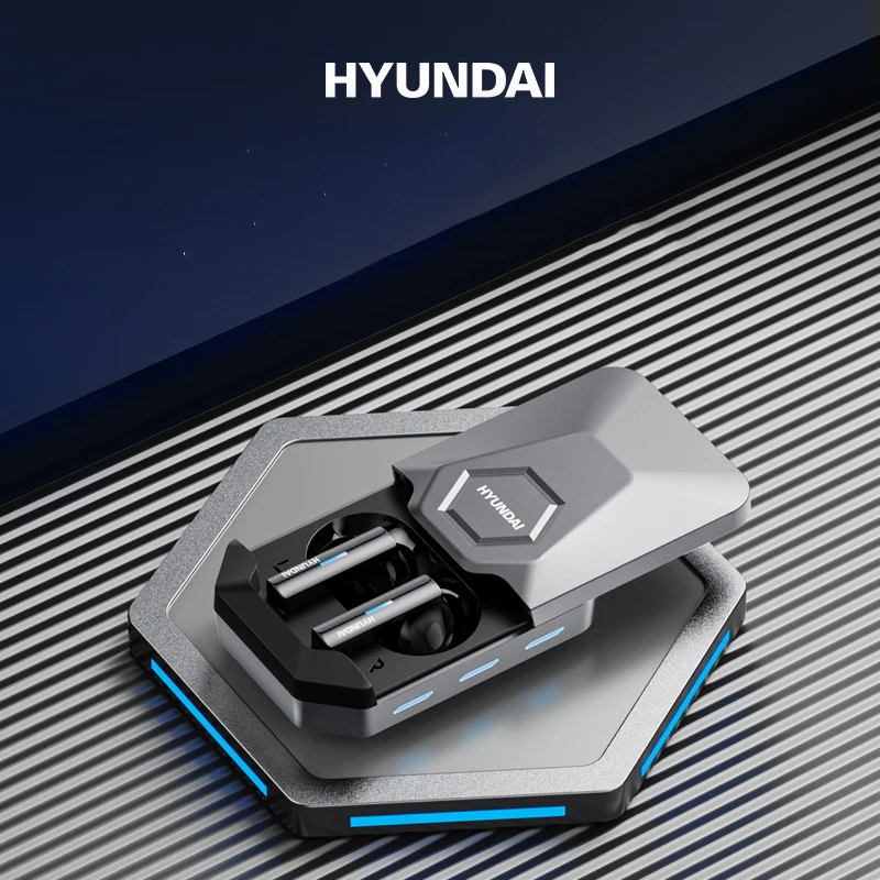 

Original HYUNDAI HY-G02 TWS Wireless Bluetooth Gaming Earbuds Fashion Headset V5.3 Surround Stereo Sound Headphones Low Latency
