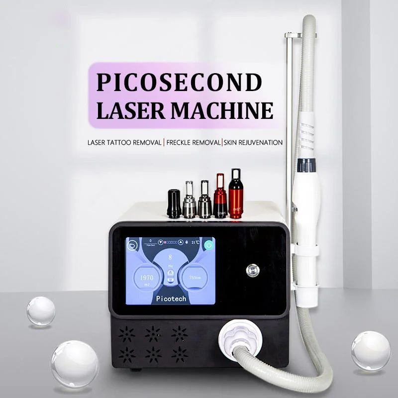 

1200W Big Power Picosecond Laser Tattoo Remover Spots Removal Carbon Peeling Facial Beauty Machine