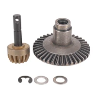 13t 38t metal crown gear motor differential main gear combo for front rear axle axial scx10 90021 90022 off road rc truck car