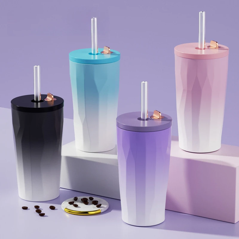 Кофейная чашка портативная теплосохраняющая холодная изоляция автоматическая