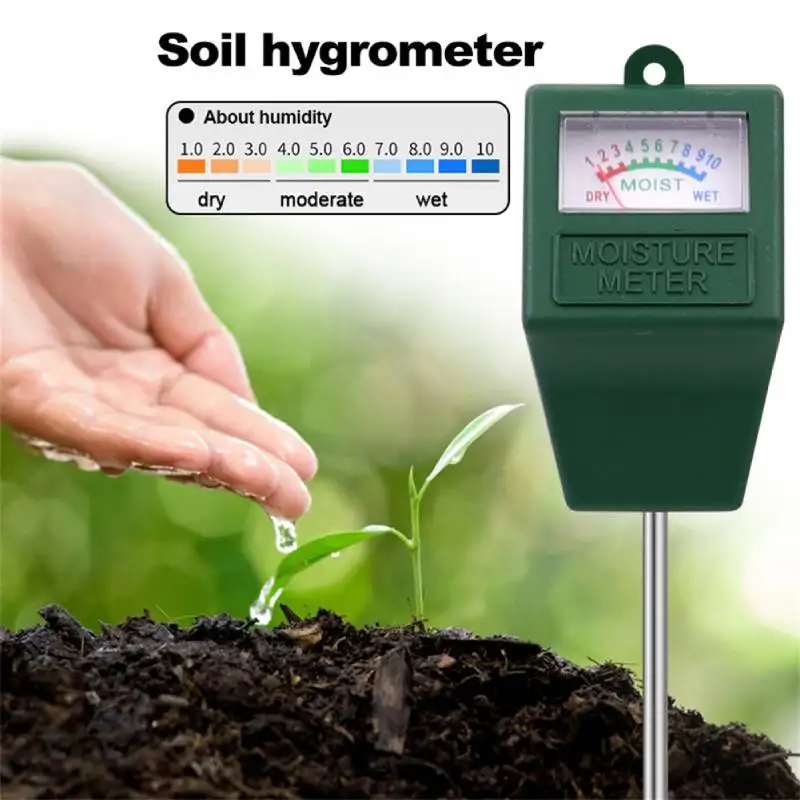 Анализатор влажности почвы с одной иглой детектор квадратными головками