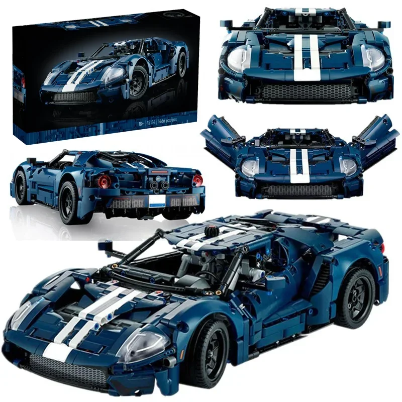 Expert Technical Classic 1486 Шт. Модель Гоночного Автомобиля Gt 1:12 Совместимая С 42154