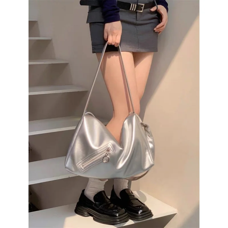 Модная вместительная Женская сумочка Роскошный дизайнерский модный хобо из