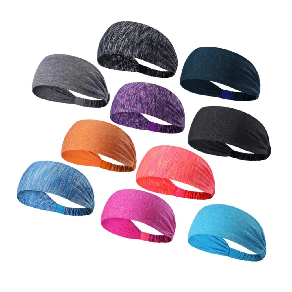 

Women Sports Yoga Hairband Antiperspirant Turban Quick-Drying Sweatband Hairband Running Fitness Headband