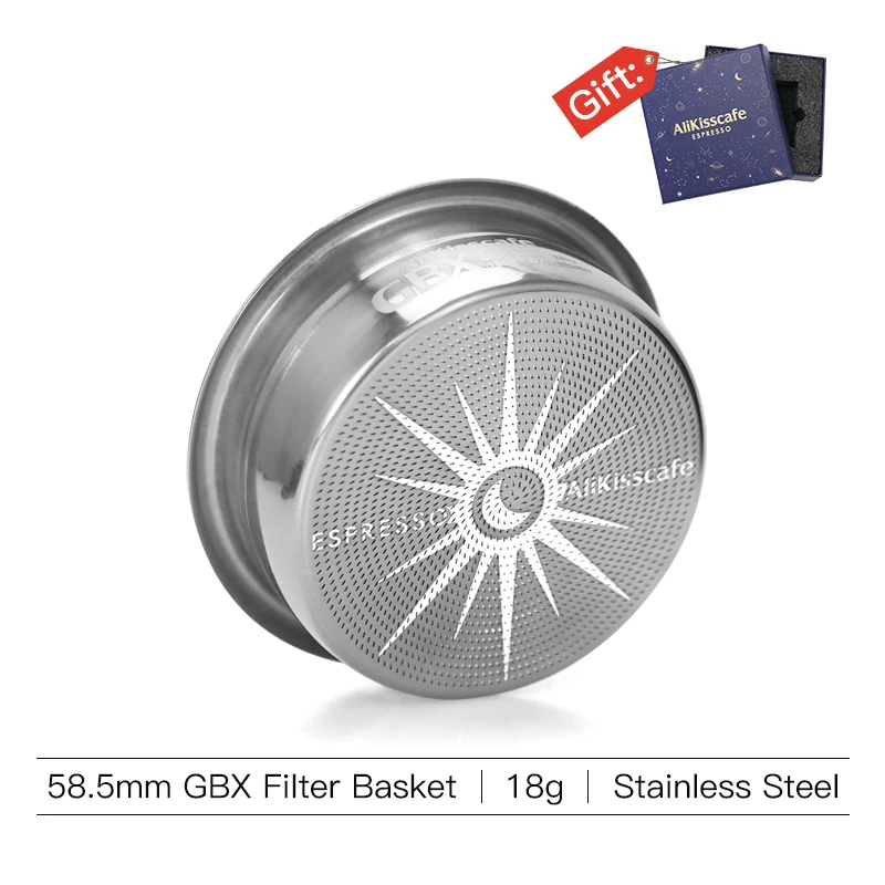 

Фильтр-корзина AliKisscafe 58,5 мм из нержавеющей стали для кофемашин E61 Gaggia