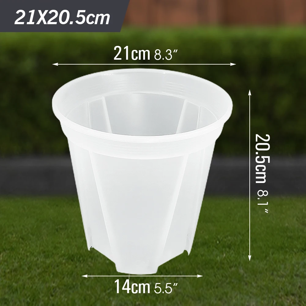 

Пластиковые прозрачные цветочные горшки MUCIAKIE