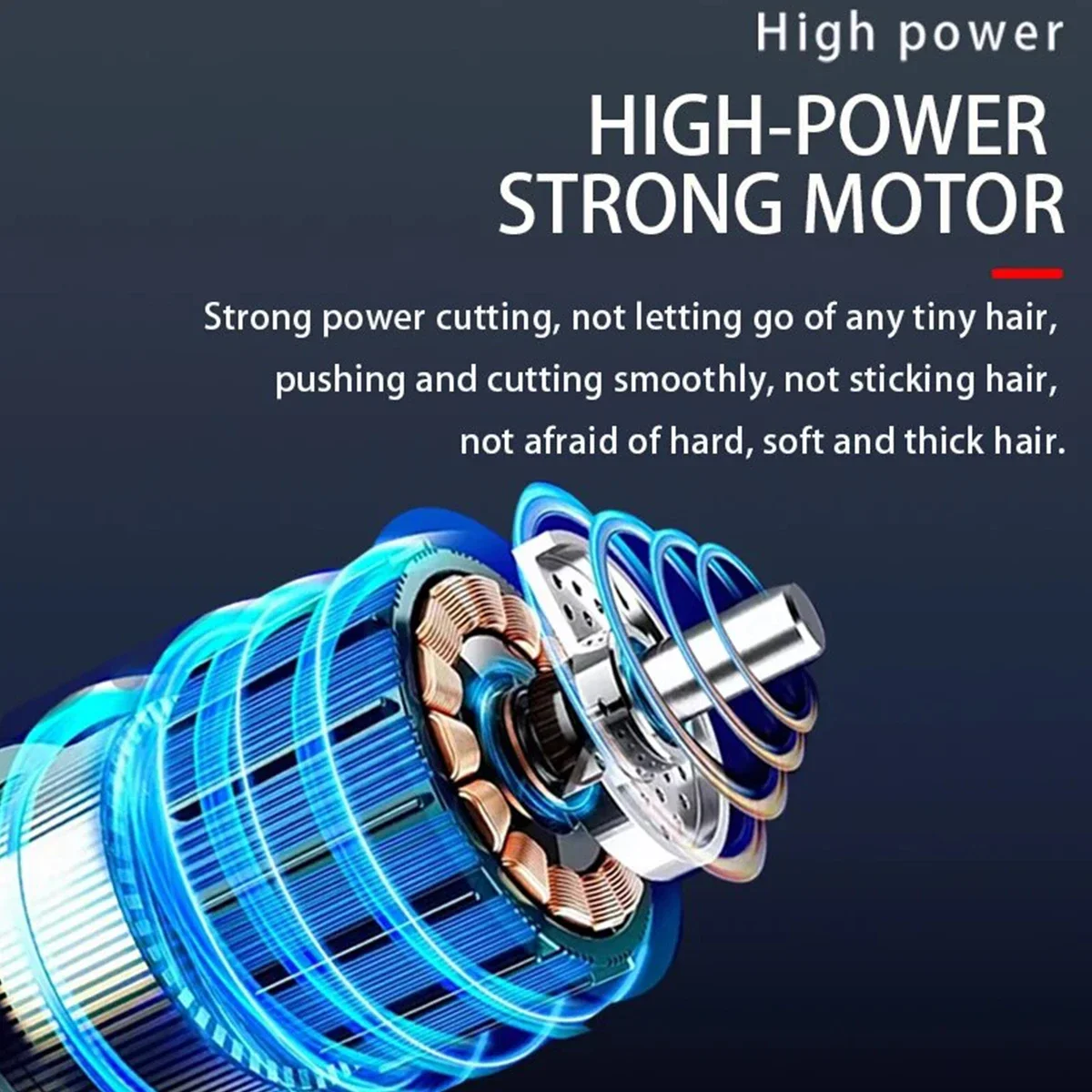 Профессиональная электрическая машинка для стрижки волос Kemei Беспроводная